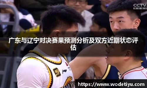 广东与辽宁对决赛果预测分析及双方近期状态评估